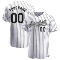 Оптовая продажа, полосатые бейсбольные Джерси на заказ, дышащие тренировочные Рубашки Для Софтбола из полиэстера с сублимационной печатью, Мужская/детская бейсбольная одежда