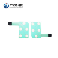 Guanghongda GHD205007 - Membrana Táctil Capacitiva Impermeable ITO con Botones para Equipos de Telecomunicaciones, Montaje Superficial