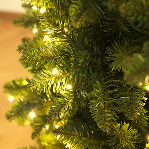 Pointed-Tip PVC <b>Lighted</b> Pencil Christmas <b>Tree</b>, Realistic Automatic <b>Tree</b> for Bedroom, Living Room & Mall Decoration - Product Image 5