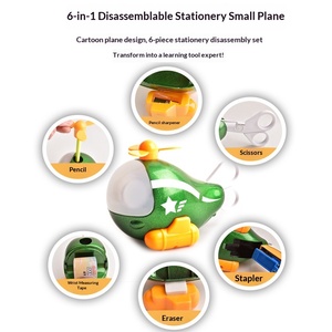 Giocattolo Creativo Smontabile Virale su TikTok per Giovani (7-14 Anni) Aeroplano in <span class=keywords><strong>Legno</strong></span> Multifunzionale Sei-in-Uno - Product Image 2