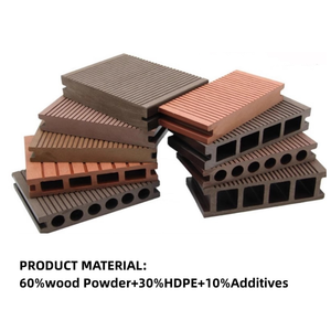 Tarima de Madera Compuesta para Exteriores SHENGCHENG, Resistente al Agua, para Terrazas y Patios, Baldosas de Madera Compuesta WPC con Aspecto Envejecido - Product Image 4