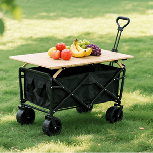 Chariot à main multifonctionnel avec plateau amovible. Idéal pour le camping, les courses, les sorties avec les enfants et la pêche. - Product Image 5