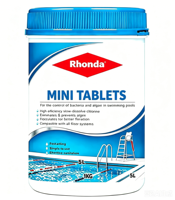Mini-comprimés purificateurs d'eau à dissolution lente au trichlorure, désinfectant longue durée pour piscines et spas, boîte de 1 kg