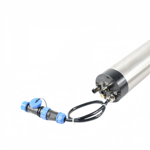 Moteur de broche synchrone triphasé HQD 2,5 kW refroidi par air ER20 pour machine de polissage GDK80Y-15Z/2.5 - Product Image 6