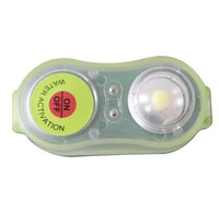 SOLAS-Zugelassene Automatische Lithium-Batterie LED-Rettungswesten-Leuchte 0,75cd Lichtintensität 50-70 Blitze/Min für