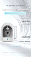 Máquina Analizadora de Piel con IA, Escáner Digital 3D de Piel, Máquina de Análisis de Pigmentación Facial y Melasma, Equipo para Salón de Belleza