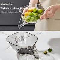 Panier d'égouttage multifonctionnel 2024 Nouvel entonnoir d'égouttage pour évier de cuisine Panier d'égouttage Panier d'égouttage Panier alimentaire