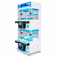 LECHUANG Distributeur automatique de cadeaux en métal, machine à récompenses, équipement d'arcade et de divertissement pour supermarchés, parcs de loisirs familiaux et magasins de jeux