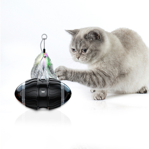 Nuevo diseño, juguetes de bolas para gatos ecológicos, multifunción, interactivo y de movimiento, suministros para mascotas, coche de equilibrio chirriante con hierba gatera - Product Image 1