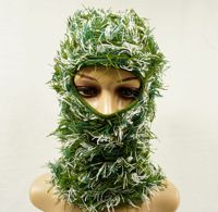 Cagoule à un trou style camouflage tête de singe, impression numérique Y2K, unisexe, pour le sport et l'usage quotidien
