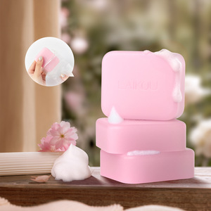 <span class=keywords><strong>Savon</strong></span> artisanal à la vitamine C et à la nicotinamide à la cerise, best-seller, haute qualité, nettoyant en profondeur, hydratant, blanchissant, 110g - Product Image 1