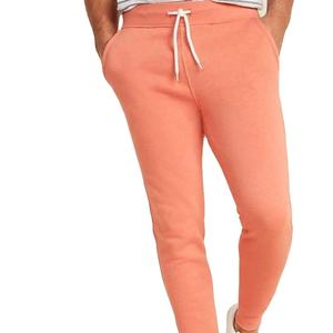 Venta al por mayor de los hombres de peso pesado Slim Fit algodón Jogger Pantalón recto alto pantalones de chándal de bolsillo oscuro Casual estilo deportivo - Product Image 1