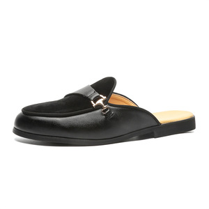 Nuevos Zapatos de Hombre con Punta Puntiaguda, Transpirables, Sólidos, de Verano, con Entresuela de PU EVA Suave, Suela de Goma, Zapatos de Boda, Mules Casuales Sin Cordones para Oficina - Product Image 3