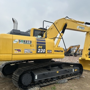 Excavadora Komatsu PC220 de Segunda Mano en Venta, Excavadora de Alta Calidad de 22 Toneladas, Usada, PC200 PC210 PC240, Máquina para Movimiento de Tierras - Product Image 4