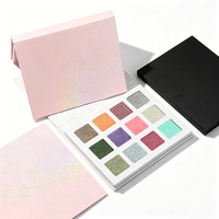 OEM ODM 12-Farben Quadratische Lidschatten-Palette Multi-Tone Matt Schimmernd für Dunkle Hauttöne Ohne Logo für Private Label Sofort Lieferbar