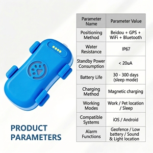 Traceur intelligent et sûr pour animaux de compagnie avec alerte géofence pour les appartements - Product Image 6