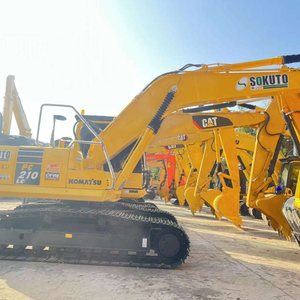 Excavadora Komatsu PC210LC Usada para Construcción Pesada y Minería, Incluye Motor, Caja de Cambios, Bomba de Engranajes, Rodamientos, PLC, 21 Toneladas - Product Image 1