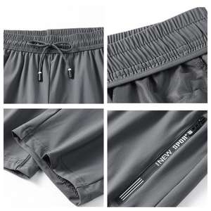 Wholesale sportswear stretch Ice seda leve golfe atlético folgado Drawstring Quick Dry black <span class=keywords><strong>cargo</strong></span> pants homens alta qualidade - Product Image 3