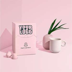 Boîte d'emballage en papier <span class=keywords><strong>pour</strong></span> capsules de café, personnalisée avec logo de marque, <span class=keywords><strong>pour</strong></span> café en dosettes - Product Image 4
