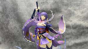 28cm 11,02 pulgadas Genshin Impact Raiden Shogun con caja de Color resina de PVC modelo de niña adulta juguete figura de acción figura de <span class=keywords><strong>Anime</strong></span> - Product Image 3