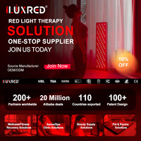 Panneau de luminothérapie rouge ILUXRED US Stock avec support 660nm 850nm 40W 60W pour usage domestique sur tout le corps