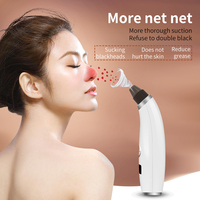 Meilleur extracteur de points noirs en plastique pour usage domestique avec aspiration sous vide, étanche et portable pour le nettoyage des pores et de l'acné