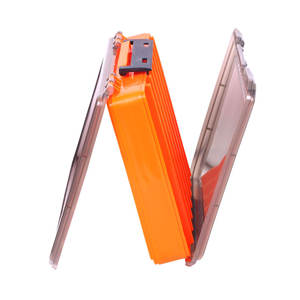 Çift taraflı 7 bölmeli boyutu plastik balıkçılık sahte yemli olta takımı kutusu saklama kutusu taşınabilir şeffaf olta takımı kutusu - Product Image 3