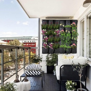 49 TÚI Dọc Vườn Ecofriendly Cảm Thấy 64 Túi Dọc Treo Vườn 72 Túi Hoa Trang Trí Dọc Tường Vườn - Product Image 6