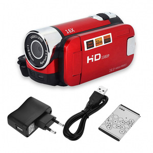 กล้องวิดีโอดิจิตอล HD100A ความละเอียด 16MP บันทึกวิดีโอ 1080P เซ็นเซอร์ CMOS สำหรับใช้ในบ้าน - Product Image 2