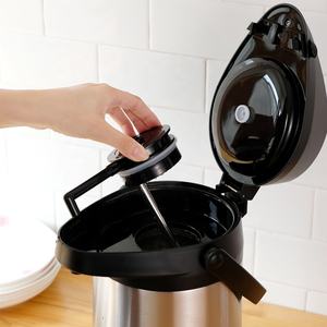 <span class=keywords><strong>Distributeur</strong></span> d'eau et <span class=keywords><strong>de</strong></span> café thermique en acier inoxydable, 2,5 l, 3l, 4l, isolé sous vide, avec pompe - Product Image 4