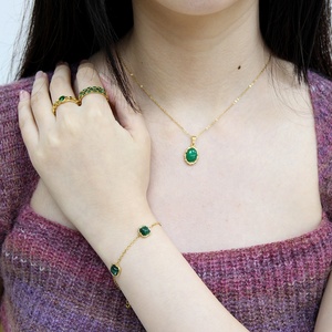 Женское колье с цирконием - Product Image 5