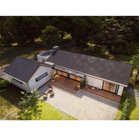 Fabricant professionnel Fourniture Villa en acier léger Maison mobile en bois préfabriquée à bon prix Maisons modulaires standard NZ