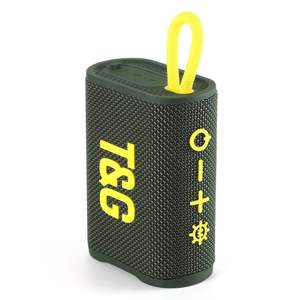 Mini Altavoz Portátil de 5W con Bluetooth 5.3, Resistente al Agua, para Exteriores, con Iluminación LED RGB, Micrófono Integrado, para Cine en Casa, Computadora, USB - Product Image 1