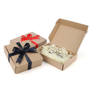 Nhà Máy Giá Máy bay sang trọng hộp giấy sóng tùy chỉnh thiết kế logo cho vớ lông bao bì UV lớp phủ dập nổi xử lý - Product Image 3