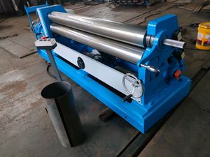 CE Certified Automatic Aluminum Stainless Steel Calandra Roll Forming to Sheet Cutting Thread Plate 3-<strong>Roller</strong> Rolling <strong>Machine</strong> - Product Image 5