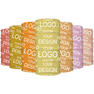 Pañuelos tubulares sin costuras sublimación multifuncionales polaina cuello logotipo personalizado muestra gratis al por mayor - Product Image 1
