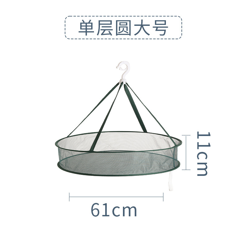 Tamaño grande 61cm, con una sola capa de color verde esmeralda.