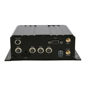 Factory H.264 4ch NVR HDD 1080P 2T Hard Disk Truck Bus Remote 3G 4G GPS WiFi Vehicle Network Monitoring
