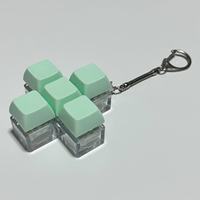 Design LED Keycap Custom Anime KeycapsFidget Keyboard Click Fidget Keychain Multiple Color