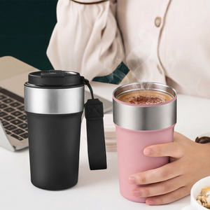 Tazze in <span class=keywords><strong>Metallo</strong></span> Rosa da 17oz con Logo, Bicchieri per Matrimonio, Regalo Aziendale, Tazza da Caffè Personalizzata, Bottiglia Leggera, Tumbler per Caffè, Bicchiere per Acqua - Product Image 3