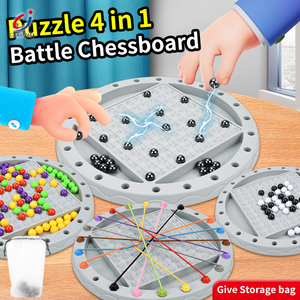 <span class=keywords><strong>Jeu</strong></span> de société multi-puzzles pour enfants Chengji : Cordes torsadées connectées, <span class=keywords><strong>jeu</strong></span> de logique, puzzles 3D pour enfants, casse-têtes mentaux - Product Image 1