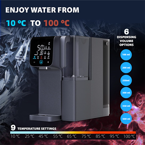 Hộ gia đình 100g RO Máy lọc nước nóng nước quả TDS giảm lọc nước di động với ánh sáng UV màn hình thông minh tùy biến - Product Image 2