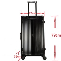 Valise intelligente extra-large, taille personnalisée, 32 pouces, sur roulettes, max. 80 pouces