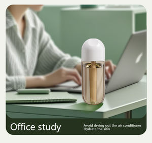 USB <strong>Mini</strong> 400ml Auto-Shut-Off Aromatherapy <strong>Humidifier</strong> Silent Portable for Cars Hotels Offices Households Made of Plastic - Product Image 4