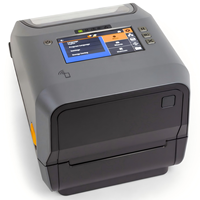 Printer RFID UHF ZD621R 300dpi, Printer Label RFID Desktop dengan Lebar Cetak 105mm untuk Pengkodean Tag dan Pencetakan Label
