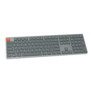 Горячая распродажа ультратонкая клавиатура механический переключатель классический дизайн Rgb с подсветкой USB Type C офисная механическая клавиатура
