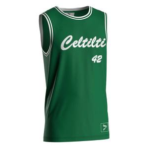 Maillot de basketball sans manches personnalisé avec logo, respirant, séchage rapide, pour tournois, gilet de basketball en mesh - Product Image 3