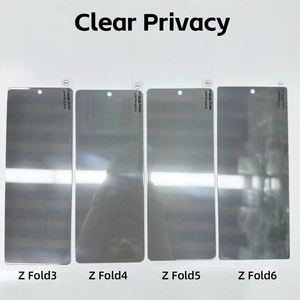 Samsung Galaxy Z Fold 7 6 5 4 3 2 için Gizlilik Temperli Cam, Çizilmez Ön Anti Casus Ekran Koruyucu - Product Image 2