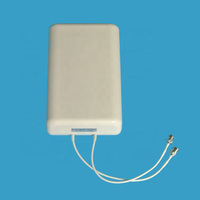 Antenne MIMO directionnelle à panneau patch double polarisation 2 x 12 dBi 1700-2700 MHz pour usine – Antenne panneau MIMO globale