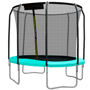 Ngoài trời sân sau <span class=keywords><strong>Trampoline</strong></span> với Net an toàn bao vây và thang, <span class=keywords><strong>13ft</strong></span>-heavy-Duty nhảy <span class=keywords><strong>Trampoline</strong></span> CHƠI thiết bị cho gia đình - Product Image 2